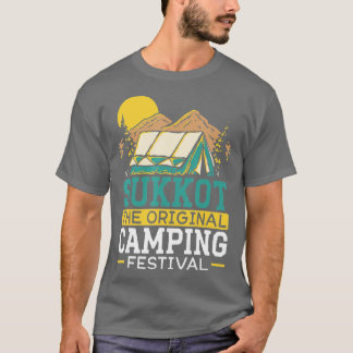 T-shirt Sukkot Le Festival De Camping D'Origine Israelite 