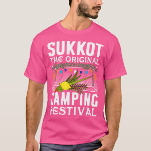 T-shirt Sukkot Le Festival De Camping Original Sukkah Juif