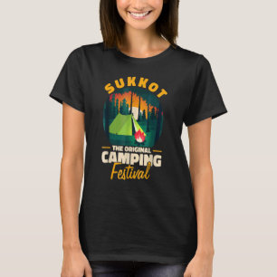 T-shirt Sukkot Le Festival de Camping Original Sukkah Lula