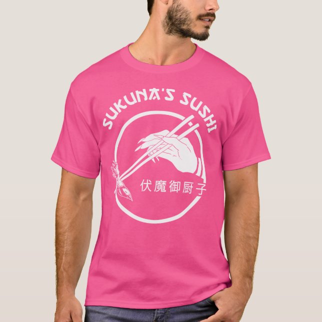 T-shirt Sukuna Sushi Jujutsu (Devant)