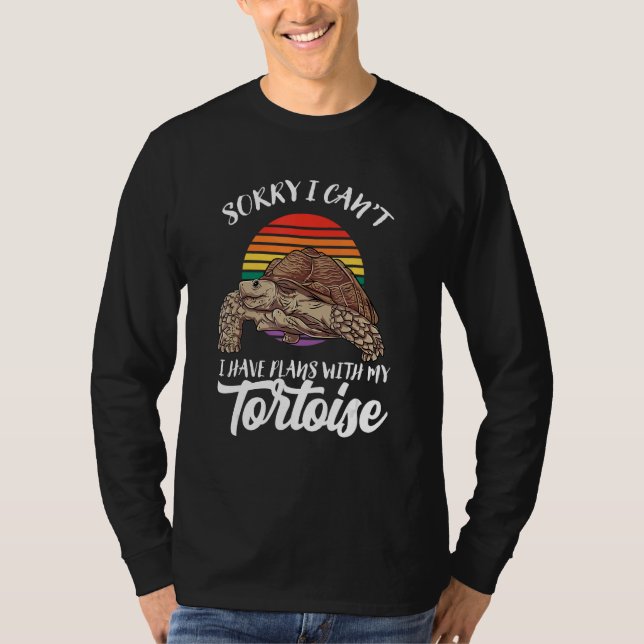 T-shirt Sulcata Tortoise Cadeau - I Love My African Spurre (Devant)
