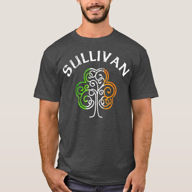 T-shirt Sullivan Irish Family Name (Devant)