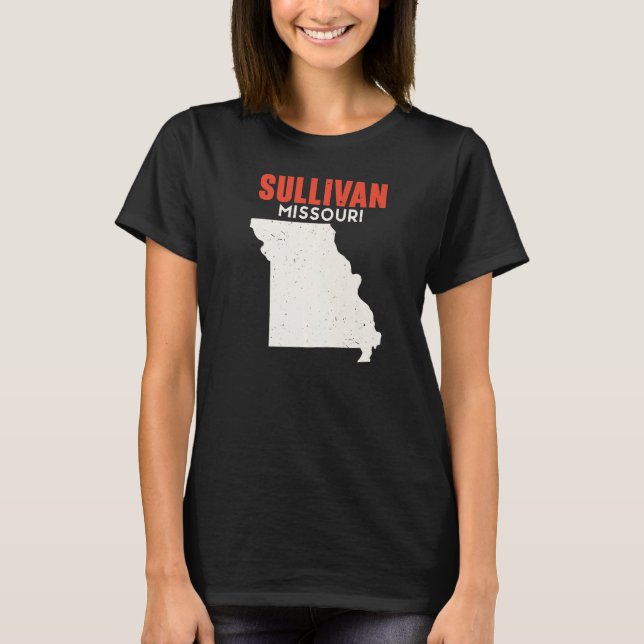 T-shirt Sullivan Missouri USA State America Travel Missour (Devant)