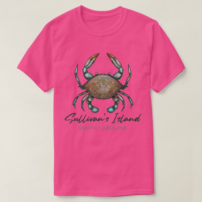 T-shirt Sullivans Island Sud-olina SC (Design devant)