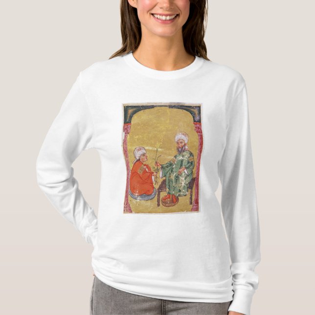 T-shirt Sultan Ahmet III avec un de ses disciples (Devant)