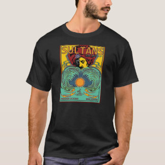 T-shirt Sultans de l'Océan Indien des Maldives de surf