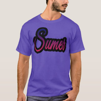 T-shirt Sumer Retro