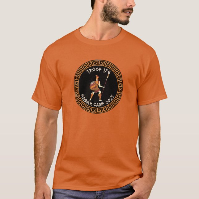 T-shirt Summer 2025 Class B - Spartan Logo (Devant)
