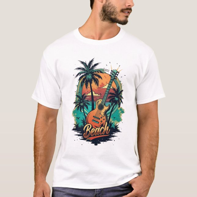 T-Shirt Summer_69 - Rockez avec Style ! 100% Coton (Devant)