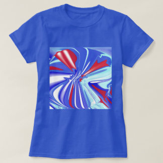 T-shirt Summer blue trendy