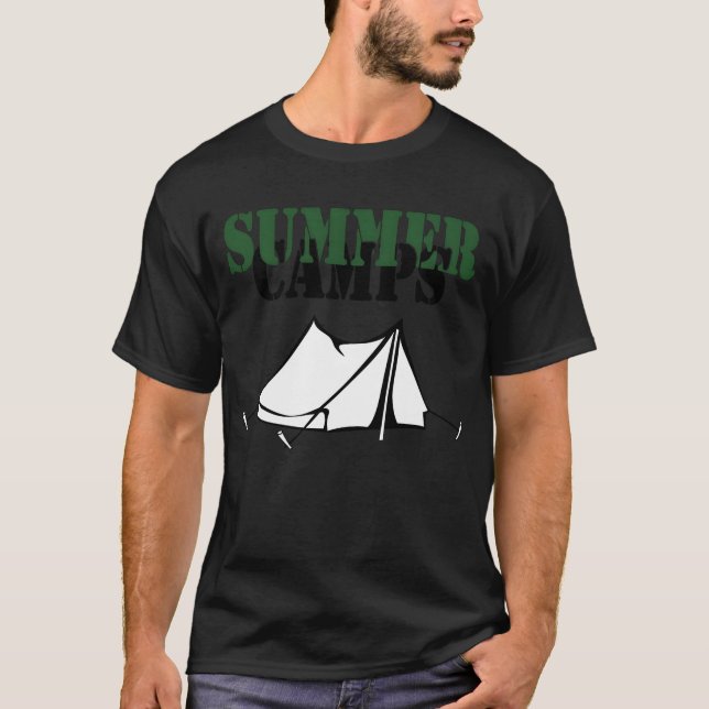 T-shirt Summer camps friends (Devant)