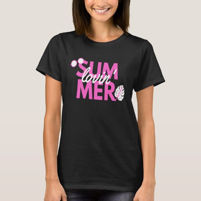 T-shirt Summer Lovin' Bewear Fun (Devant)