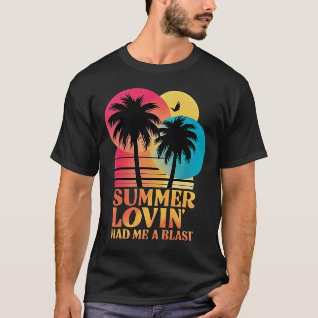 T-shirt Summer Lovin' M'A Fait Une Explosion (Devant)