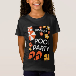 T-Shirt Summer Pool Parties
