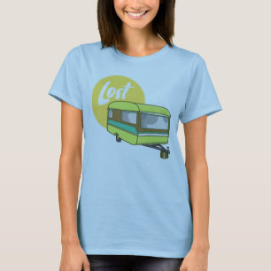 T-shirt Summer Sun Caravan Lost Retro
