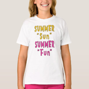 T-shirt Summer Sun Summer Fun