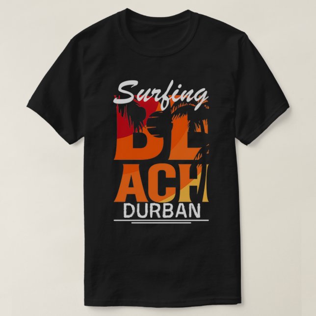 T-shirt Summer surf dream à Durban (Design devant)
