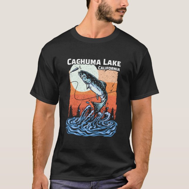 T-shirt Summer Vacation California Cachuma Lake (Devant)