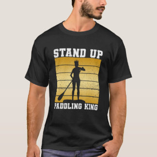 T-shirt Summer Vacation Stand Up Board Surfing Stand Up Pa