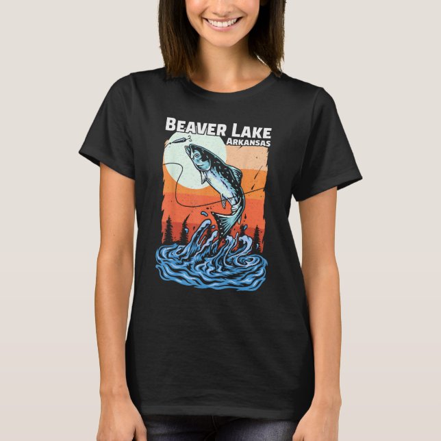T-shirt Summer Vacation Sunset Arkansas Beaver Lake (Devant)