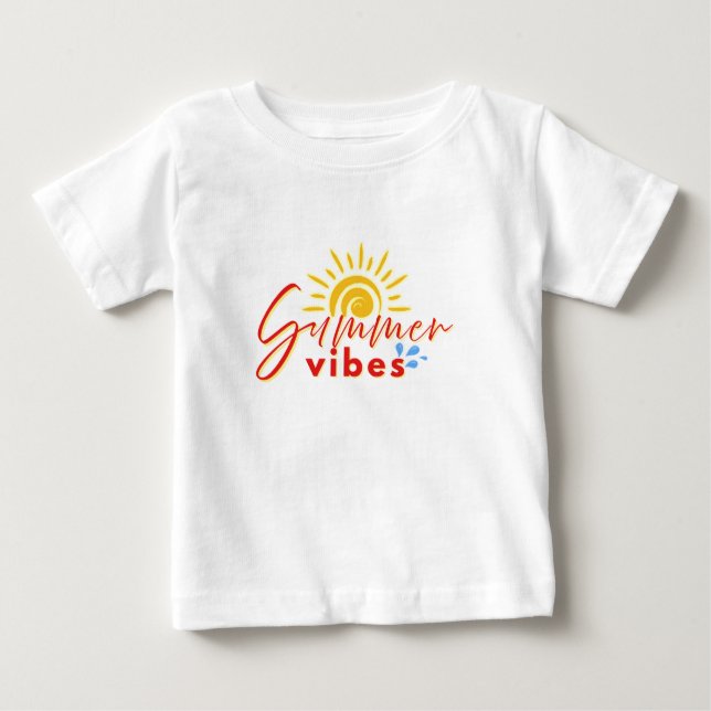 T-shirt "Summer vibes" (Devant)