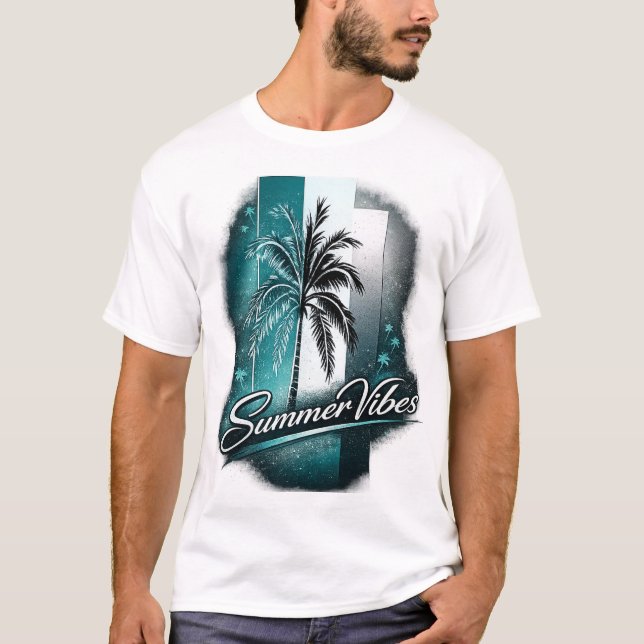 T-shirt Summer Vibes (Devant)