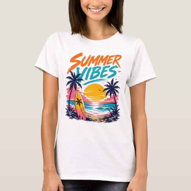 T-shirt Summer Vibes 26 (Devant)