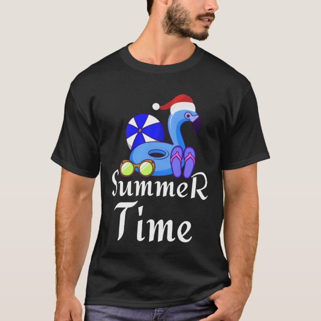T-shirt SummeRime camping-car hiver drôle (Devant)
