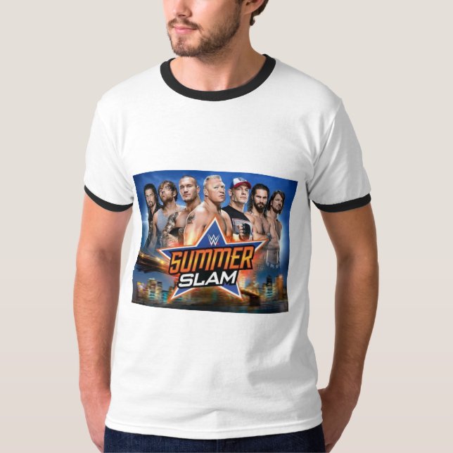 T-shirt SummerSlam 2019 (Devant)