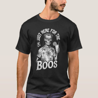 T-shirt Summerween Je suis juste ici pour Boos Funny Zombi