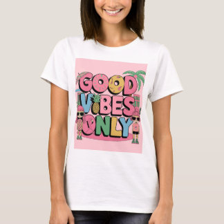 T-shirt Summery Good Vibes