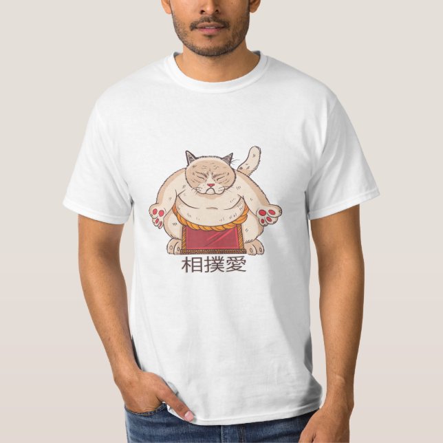 T-shirt Sumo Cat (Devant)