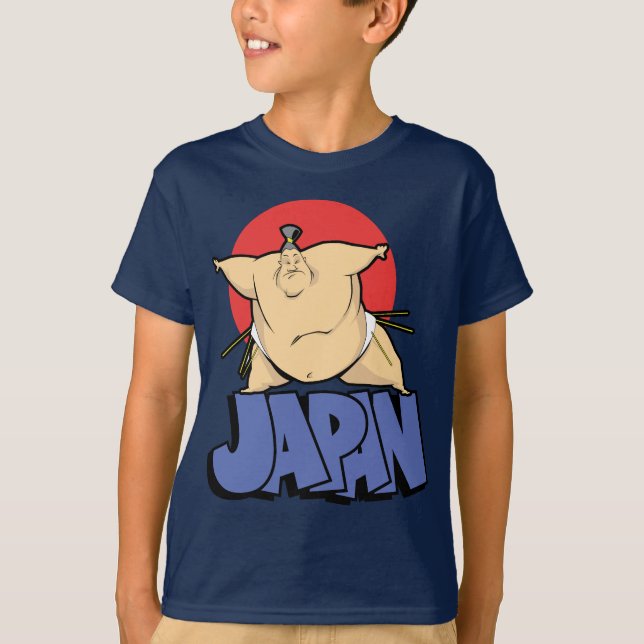 T-shirt Sumo du Japon (Devant)