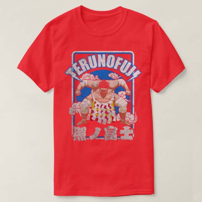 T-shirt Sumo du Japon de Terunofuji (Design devant)
