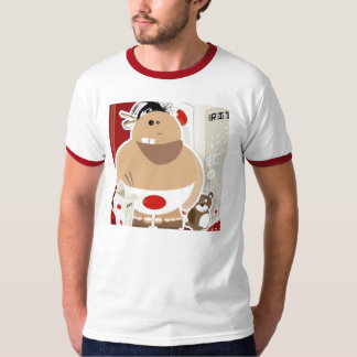 T-shirt Sumo heureuse