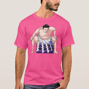 T-shirt Sumo Wrestler Sumo Japon lutte