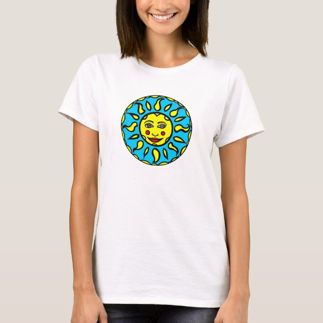 T-shirt Sun de sourire (Devant)