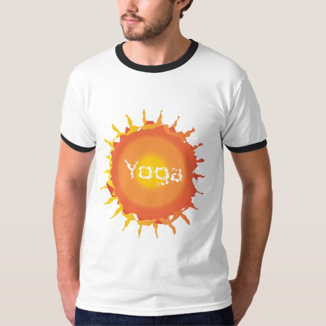T-shirt Sun Hot Yoga (Devant)