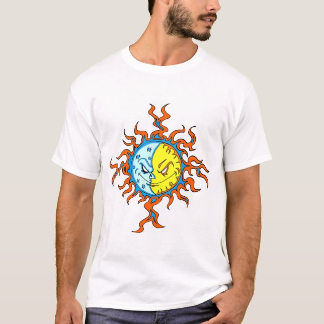 T-shirt Sun/lune (Devant)