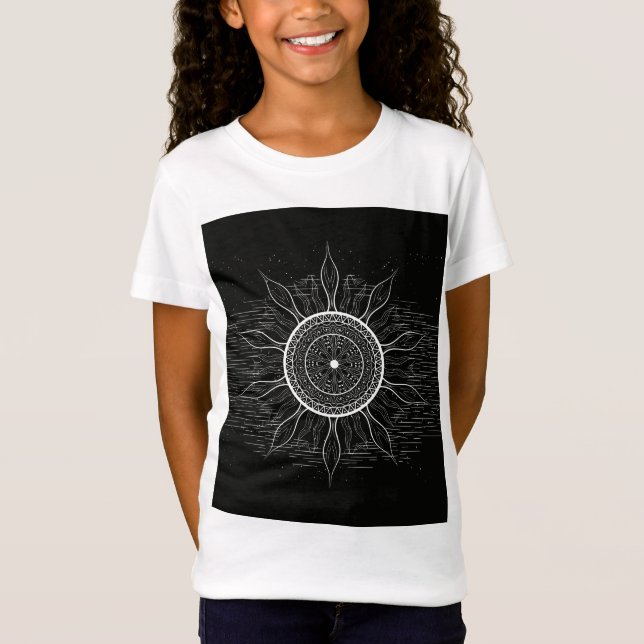 T-Shirt Sun Mandala 2 (Devant)