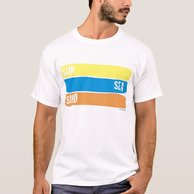 T-shirt Sun-Mer-Sable (Devant)