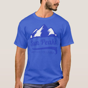 T-shirt Sun Peaks ski Colombie-Britannique