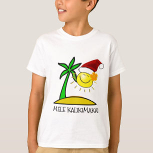 T-shirt Sun Père Noël - Mele Kalikimaka