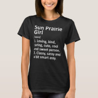 SUN PRAIRIE GIRL WI WISCONSIN Funny City Accueil R