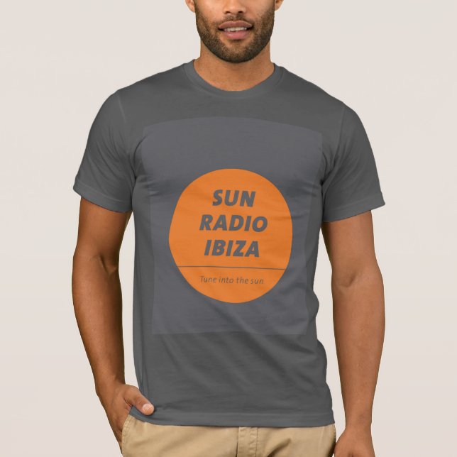 T-shirt Sun Radio Ibiza Shirt grey (Devant)