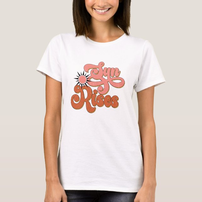T-shirt Sun Rises (Devant)