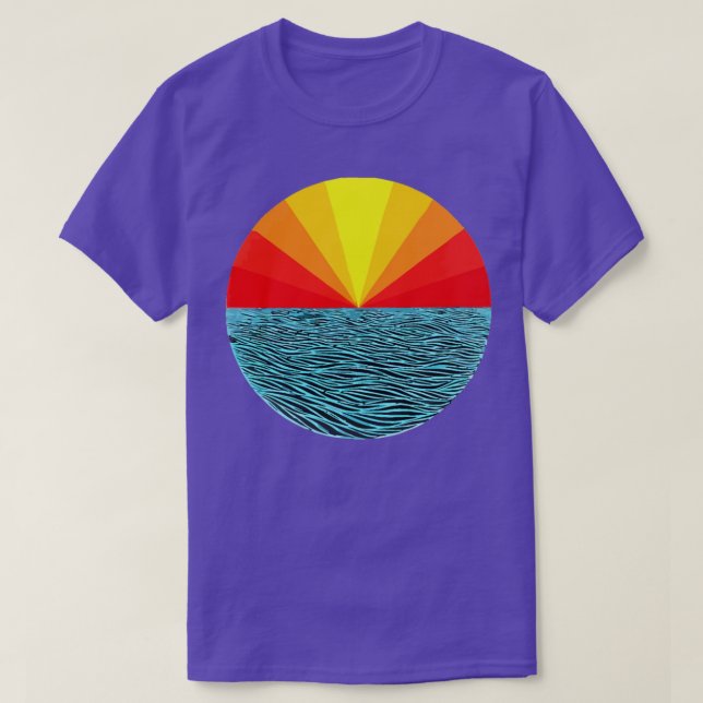 T-shirt Sun set 1 (Design devant)