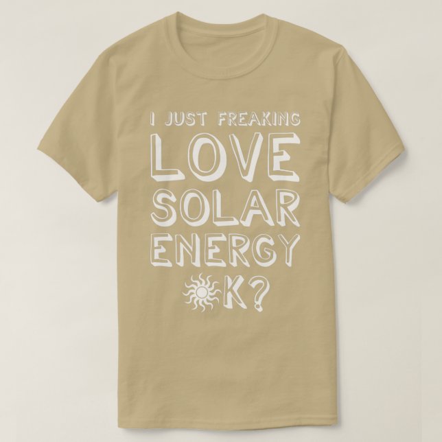 T-shirt Sun Solar (Design devant)