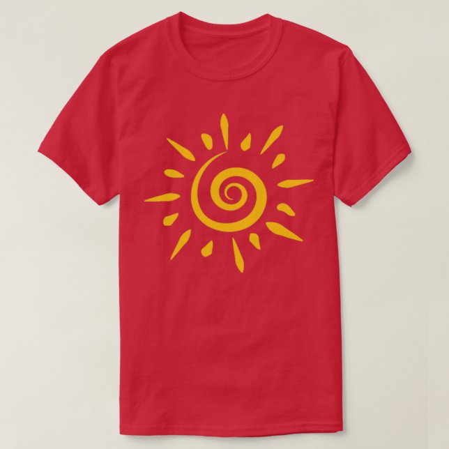 T-shirt Sun Spiral (Design devant)