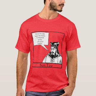 T-shirt Sun Tzu et citation
